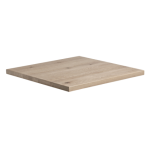 Rustic Solid Oak Table Top - Extra White